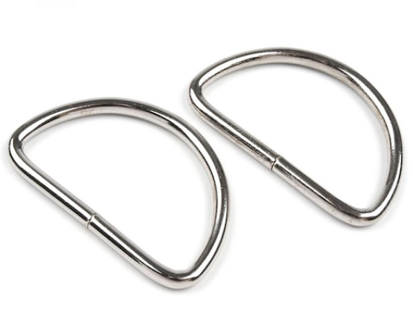 Halbring Nickel - 50 mm